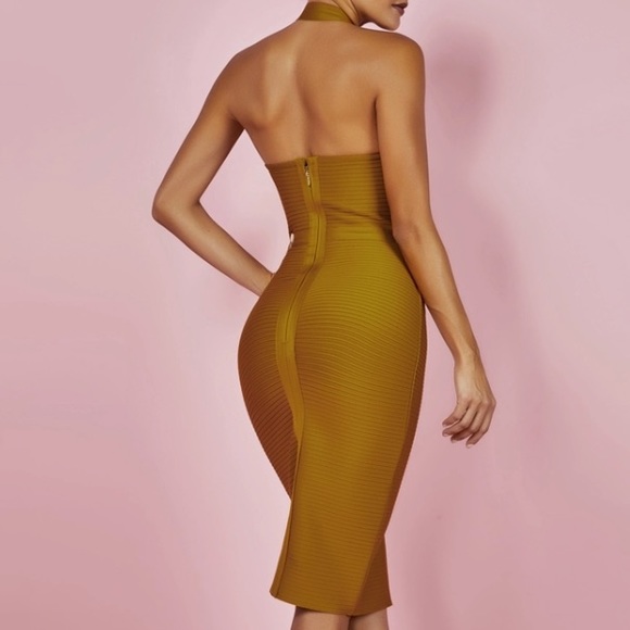 Yellow bandage dress, brand new!!! - Picture 3 of 3